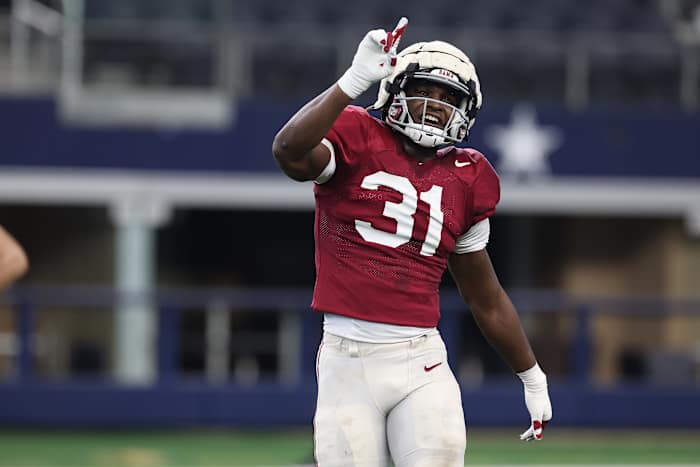Will Anderson Jr., Alabama Cotton Bowl Practice, Dec. 27, 2021